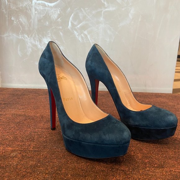 Christian Louboutin Bianca Heels size 37.5 - Picture 1 of 4